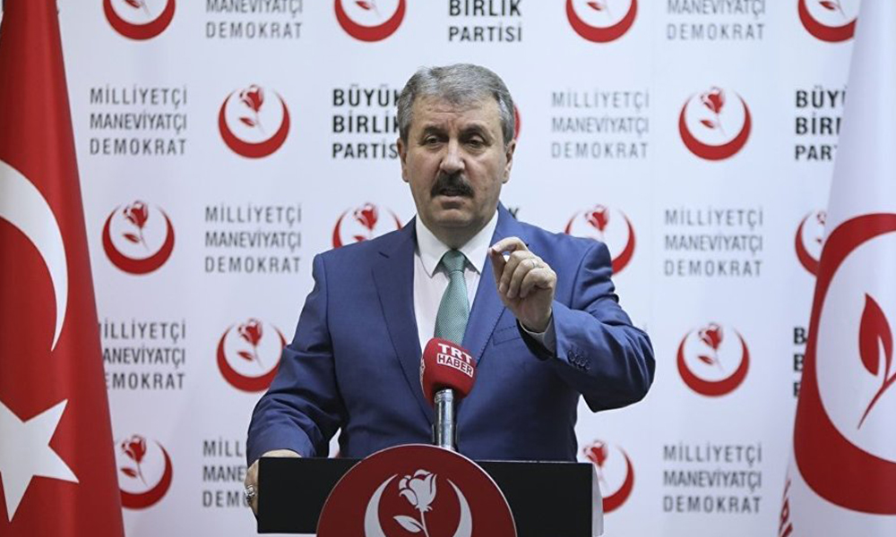 Mustafa Destici: ‘Bugünkü hükumet Ak Parti hükumeti değil’