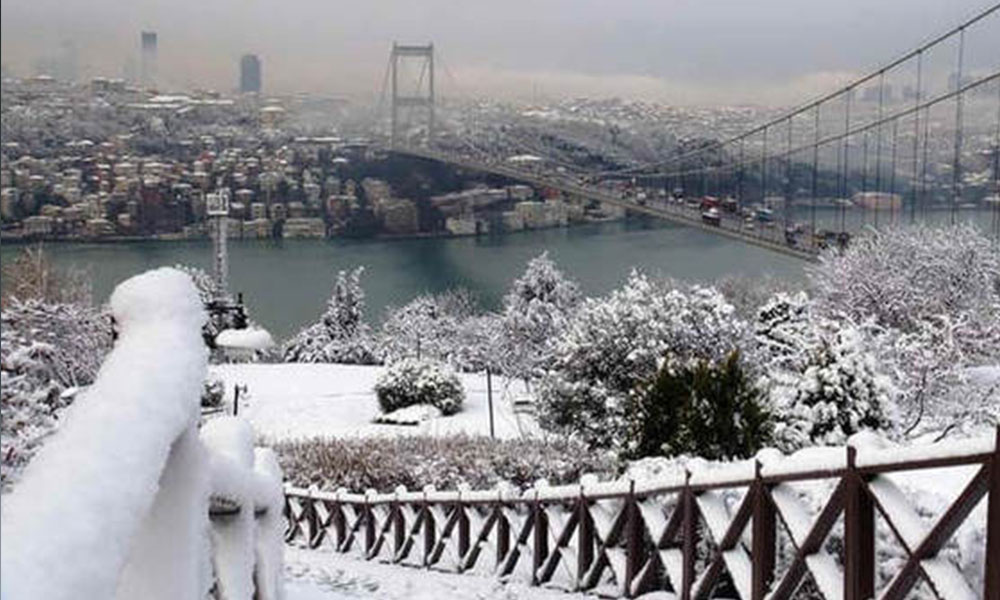 Meteoroloji tarih verdi; Marmara’ya kar geliyor