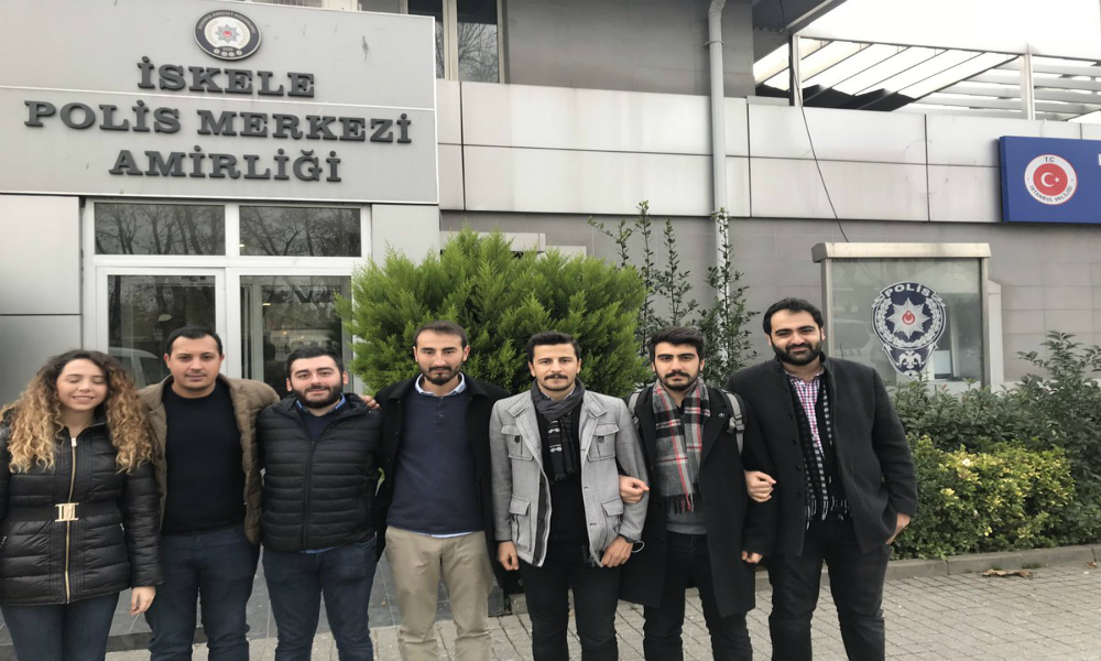 Kadıköy’de CHP’lilere gözaltı