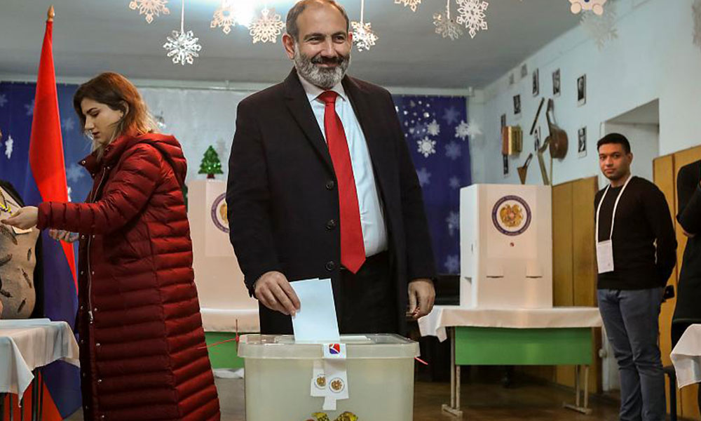 Ermenistan seçimleri: Paşinyan önderliğindeki ‘Benim Adımım’ yüzde 70 ile kazandı