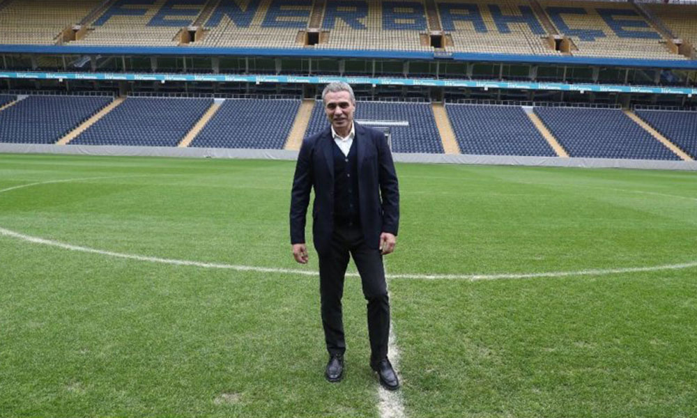 Fenerbahçe teknik direktörü Ersun Yanal, Şükrü Saraçoğlu’nda