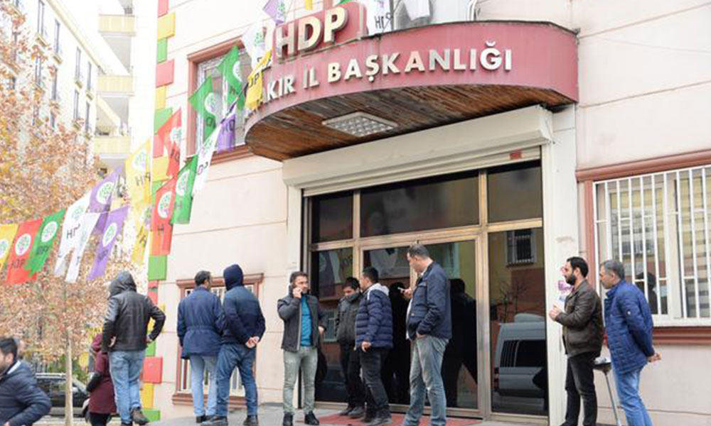 HDP Diyarbakır İl Örgütü’ne polis baskını: Çok sayıda gözaltı var