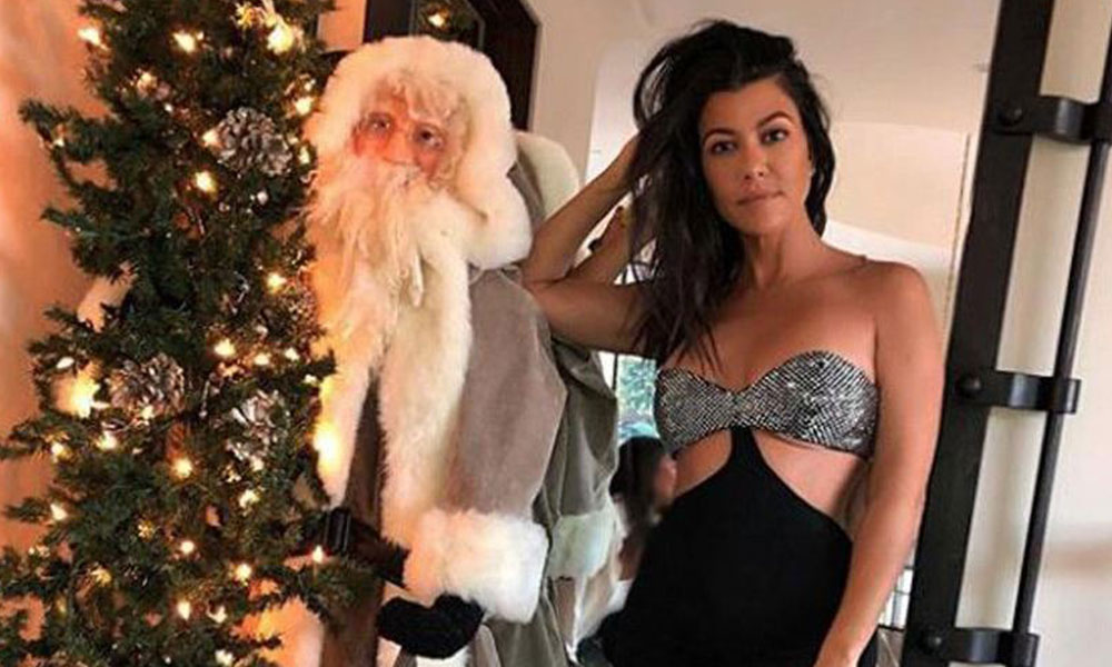 Kardashian’ın Noel fotoğrafı alay konusu oldu