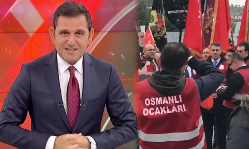 Osmanlı Ocakları, FOX TV önünde toplandı: Portakal, dişlerini sıkarak bekleyen yüzde 52 var