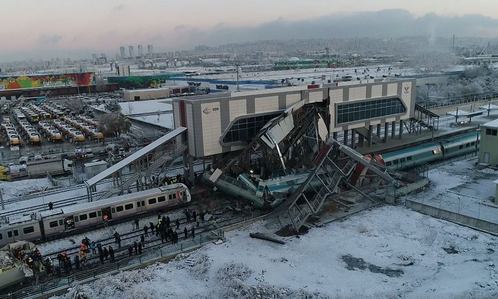 Ankara’daki tren kazasıyla ilgili üç gözaltı