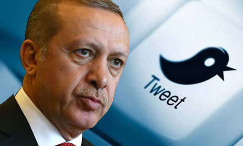 Erdoğan, Twitter’daki takipçi sayısıyla övündü