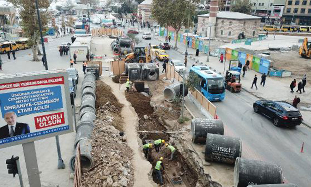 Üsküdar’da tarihi kalıntıların üzerine beton döküldü