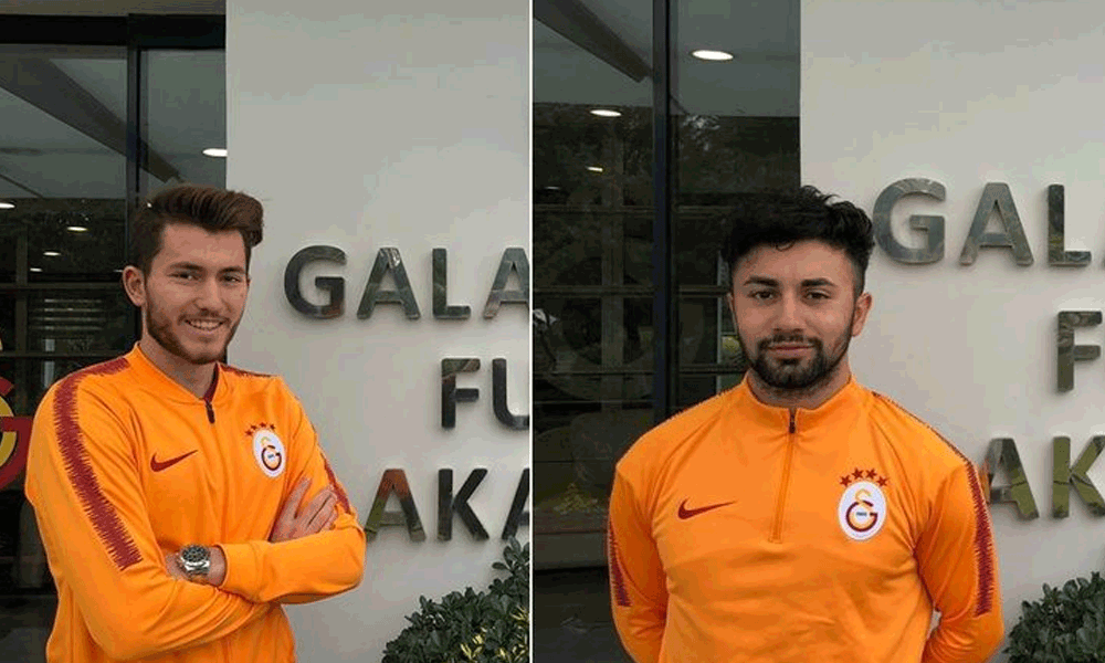 Galatasaray’da Çalışkan ve Orhan ile sözleşme imzalandı