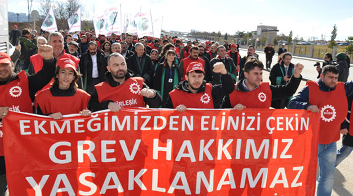 AKP döneminde yasaklanan grevler