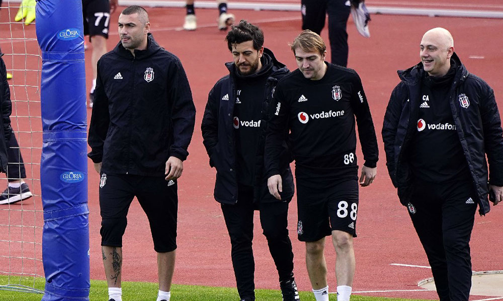 Burak Yılmaz, Beşiktaş’ta ilk antrenmanına çıktı