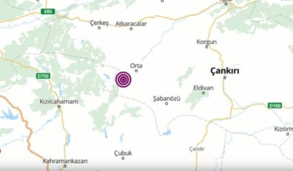 Çankırı ve Ankara’da korkutan deprem