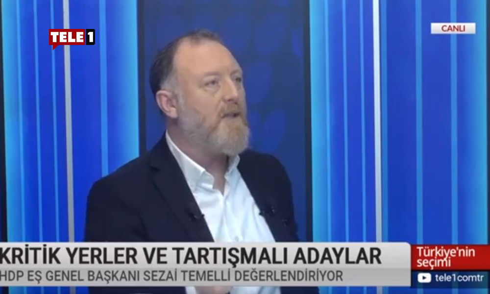 HDP Ankara’da aday çıkartacak mı? Sezai Temelli Tele1 ekranlarında açıkladı