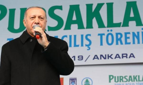 Erdoğan mitingde vatandaşa sinirlendi