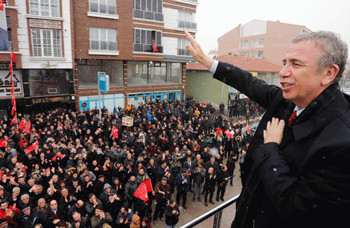 Ankara sokaklarında Mansur Yavaş provokasyonu!