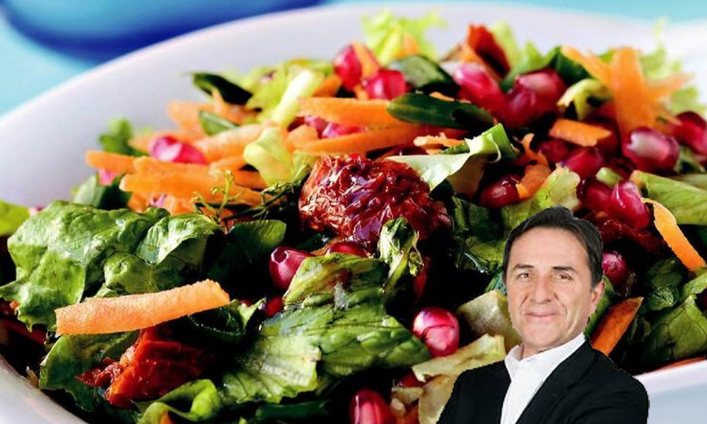 Dr. Osman Müftüoğlu anti-kanser salata tarifini verdi