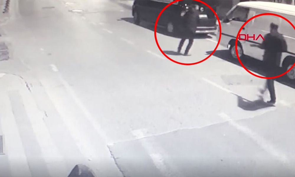 Çekmeköy’de Pompalı tüfek dehşeti: Saniye saniye görüntülendi