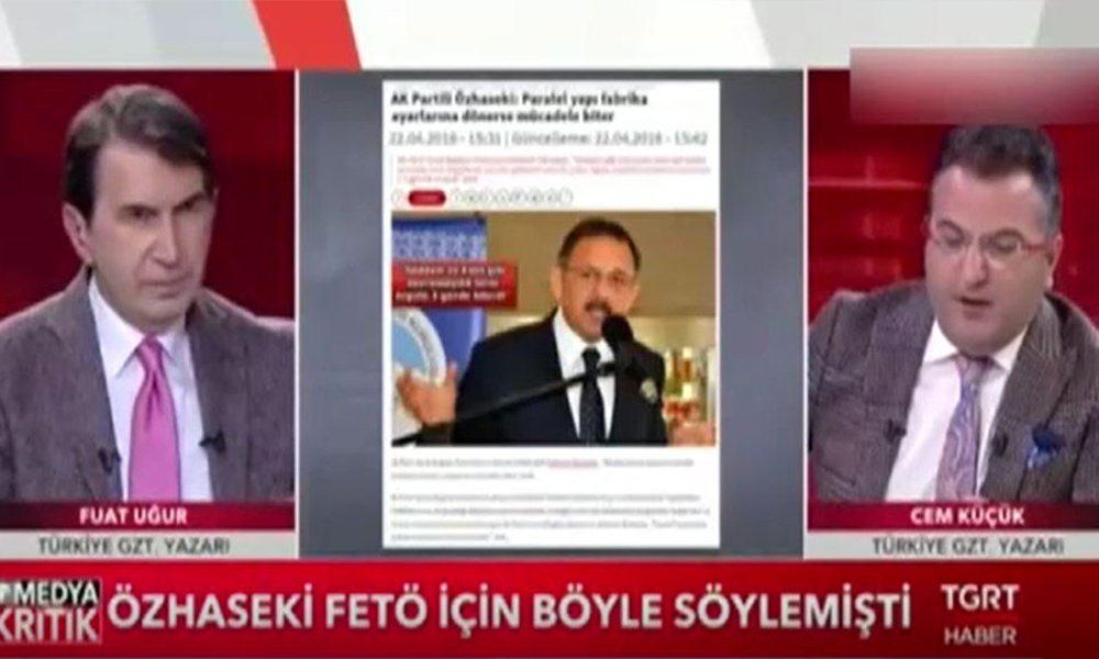 Canlı yayında Mehmet Özhaseki’ye Cem Küçük’ten şok suçlama