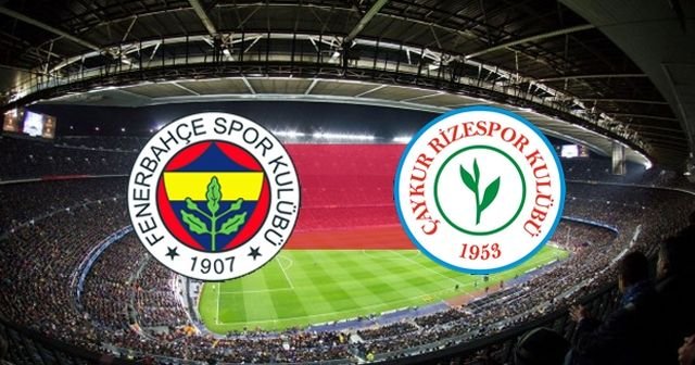 Fenerbahçe – Çaykur Rizespor: Maç sona erdi 5 gol, kırmızı kart, penaltı