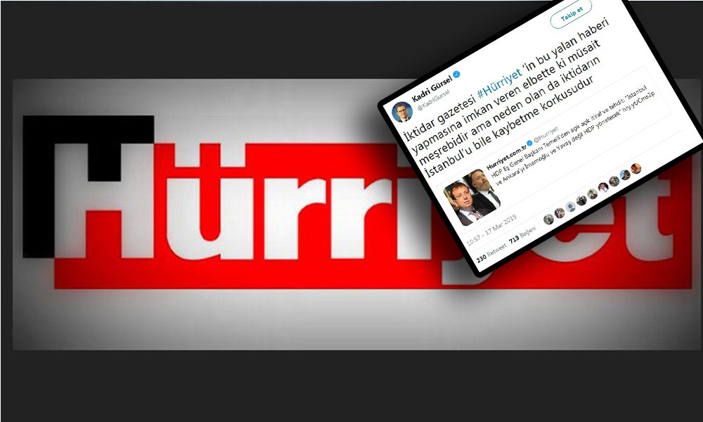 Hürriyet ve CNN Türk’e tepkiler çığ gibi büyüyor: ‘ Adınızı AHürriyet yapın’