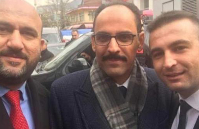 İl Seçim Müdürü ile AKP’li İbrahim Kalın kol kola