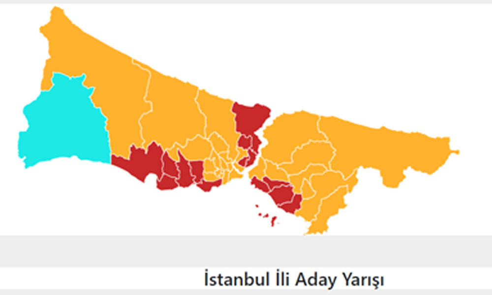 İşte İstanbul’da el değiştiren ilçeler