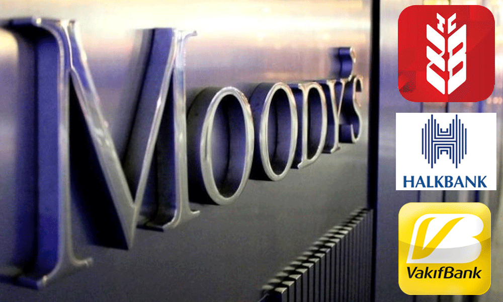 Moody’s’den Ziraat Bankası, Halkbank ve Vakıfbank açıklaması