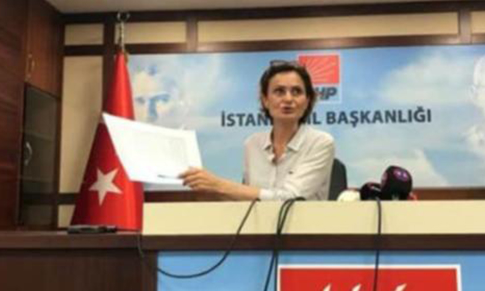 Canan Kaftacıoğlu, Büyükçekmece’de tartışmaları bitirecek belgeyi gösterdi