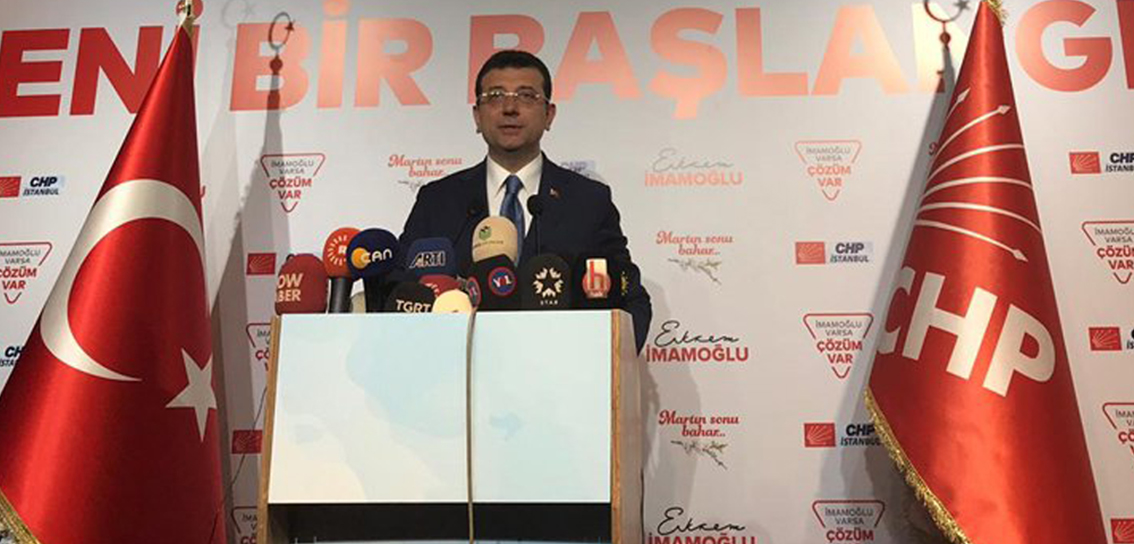 Ekrem İmamoğlu: İBB Başkanı karşınızda duruyor