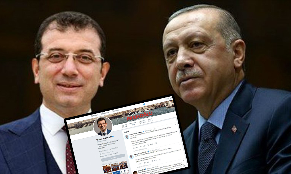 İmamoğlu’ndan Erdoğan’a Twitter’dan ince gönderme