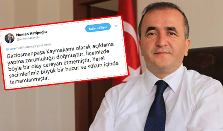 Gaziosmanpaşa Kaymakamlığı’ndan yandaş medyaya yalanlama