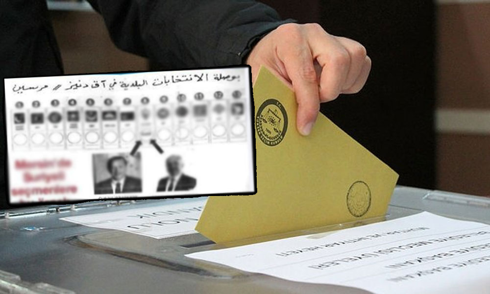 Suriyelilere hangi partiye oy vereceklerini gösteren pusulalar dağıtılmış
