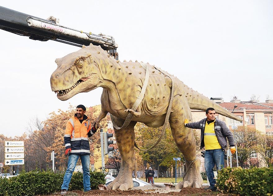 Ankara’nın su parası dinozorlara gitmiş!