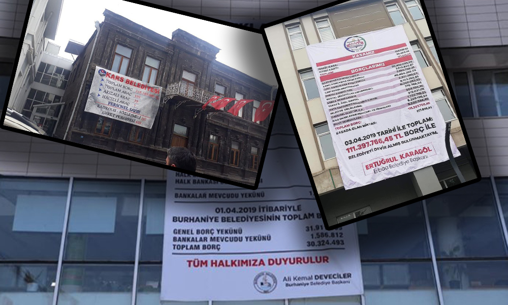 AKP’li belediyelerin bıraktıkları borç dudak uçuklattı: İşte şehir şehir AKP borçları