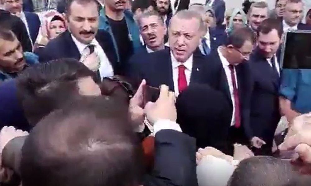 Erdoğan’dan iki üniversite bitirmiş EYT mağduru kadına skandal sözler!