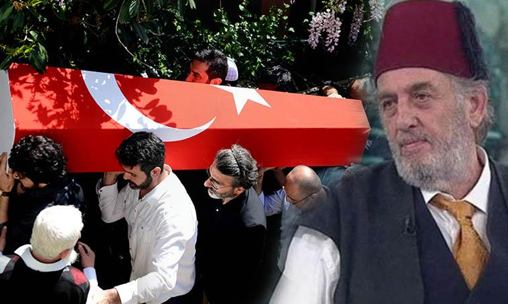 Türk bayrağına sarılı Fesli Kadir’in cenazesine tepki yağdı