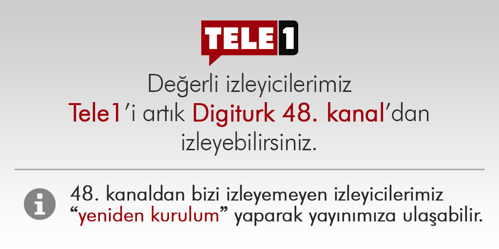 Tele1 Digiturk 48. kanalda!