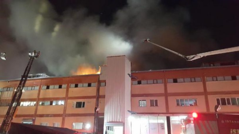 İstanbul Büyükçekmece’de fabrika yangını: 4 işçi öldü!