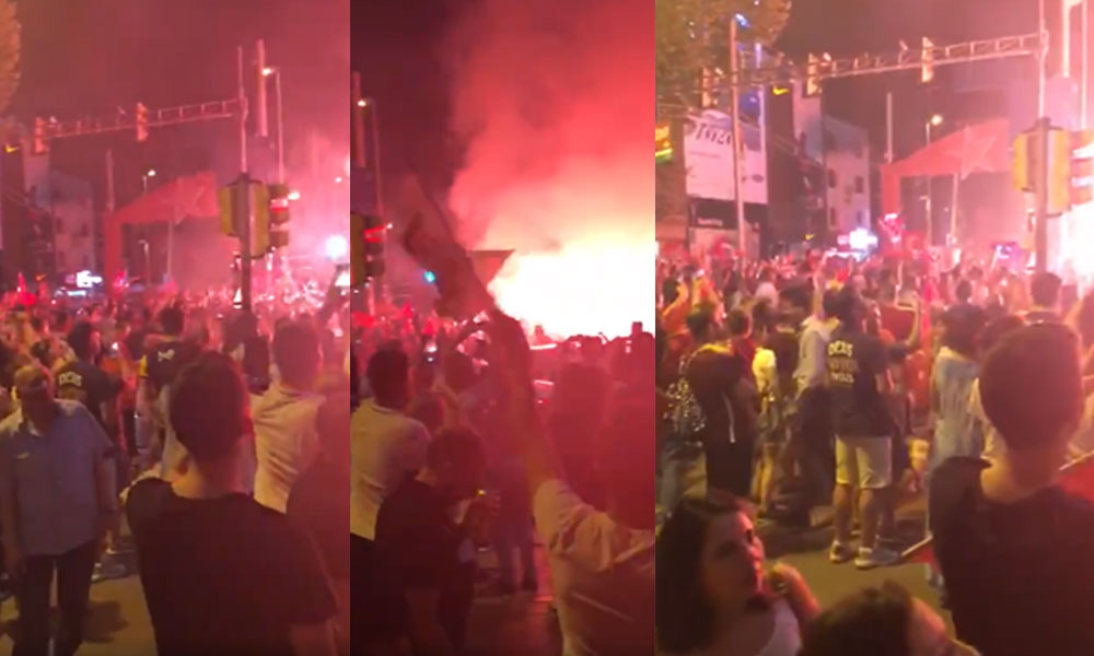 İstanbullular zaferi kutluyor… İşte Bağdat caddesi