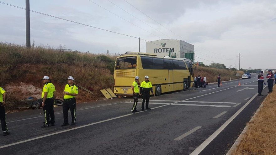 Bandırma’da feci otobüs kazası! 4 ölü, çok sayıda yaralı var