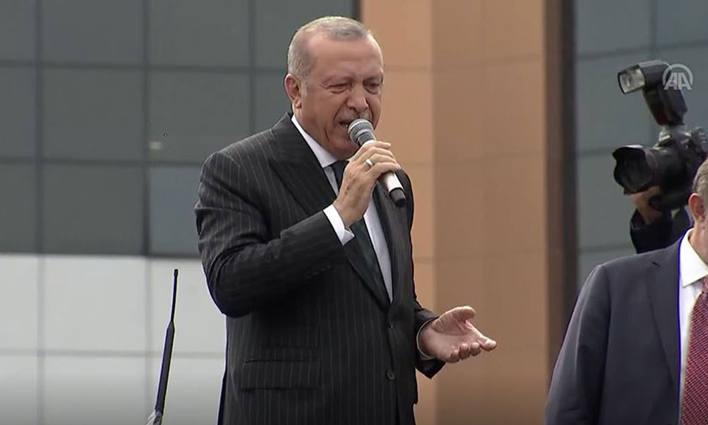 Erdoğan’ın dili sürçtü: ‘Terör çamurunu’ Cumhur İttifakı’na bulaştırdı