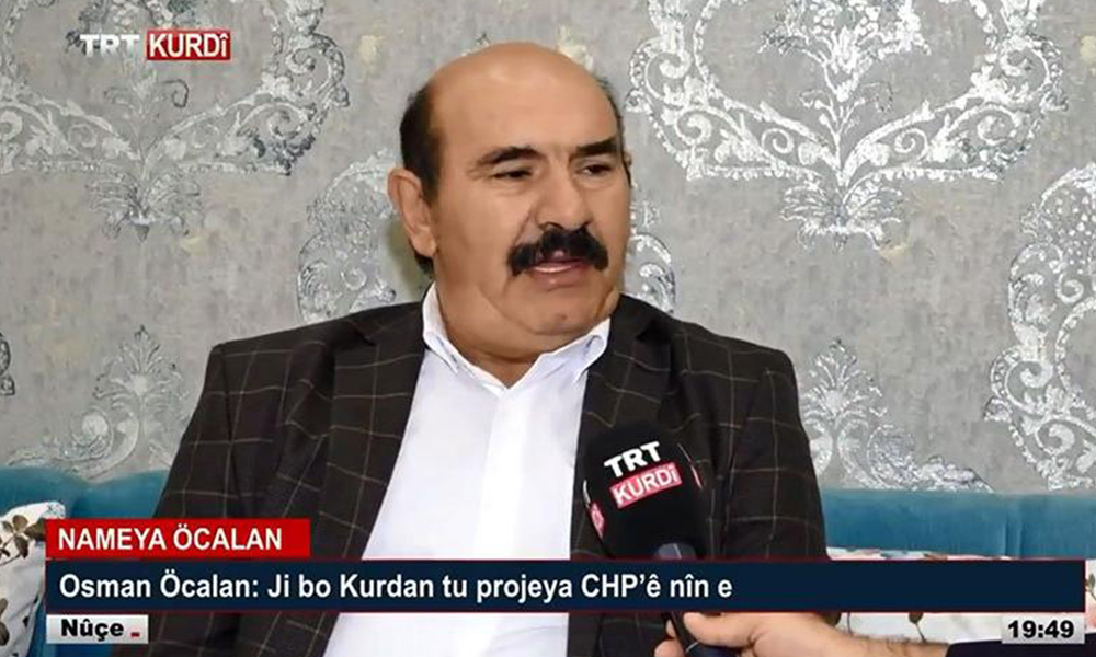 Seçimlere günler kala Osman Öcalan’ın TRT’ye çıkarılmasına ilişkin, AKP’den savunma!