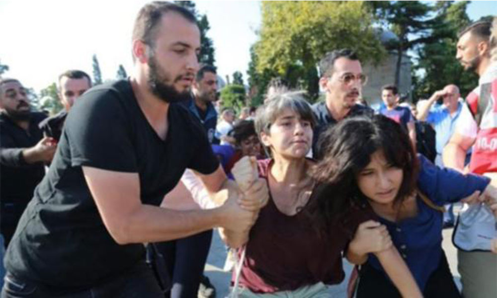 Kadınların kayyım protestosuna müdahale: Çok sayıda gözaltı