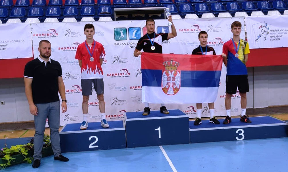 Badminton’da Balkanlardan 5 madalya