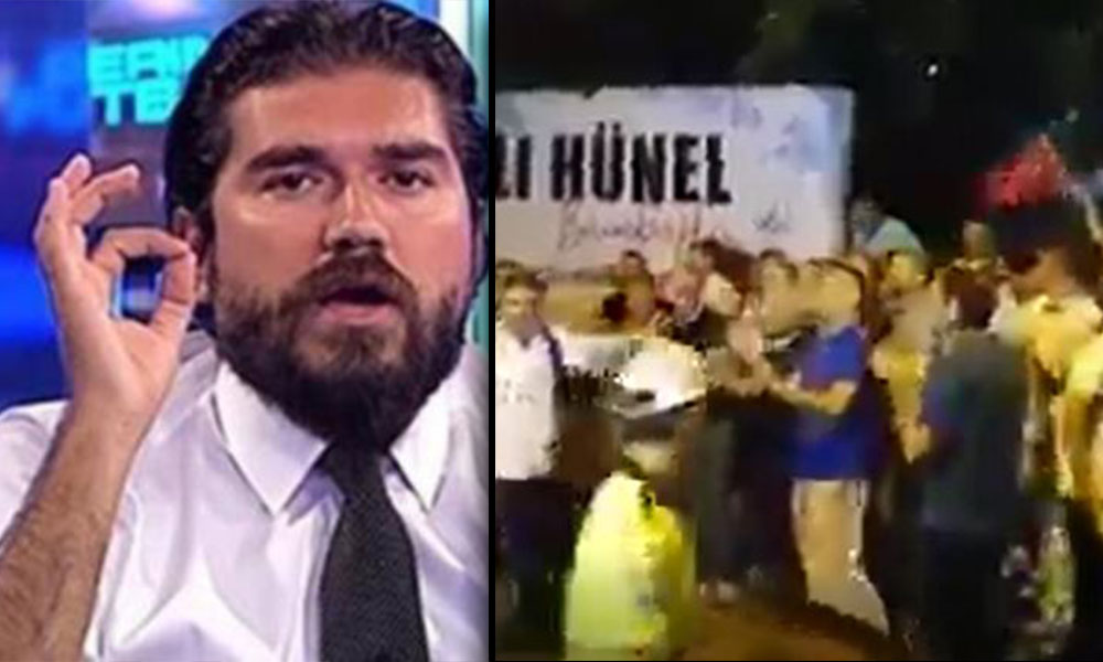 Beyaz TV’nin Rasim Ozan Kütahyalı kararı sonrası Boşnaklar kanal önünde toplandı