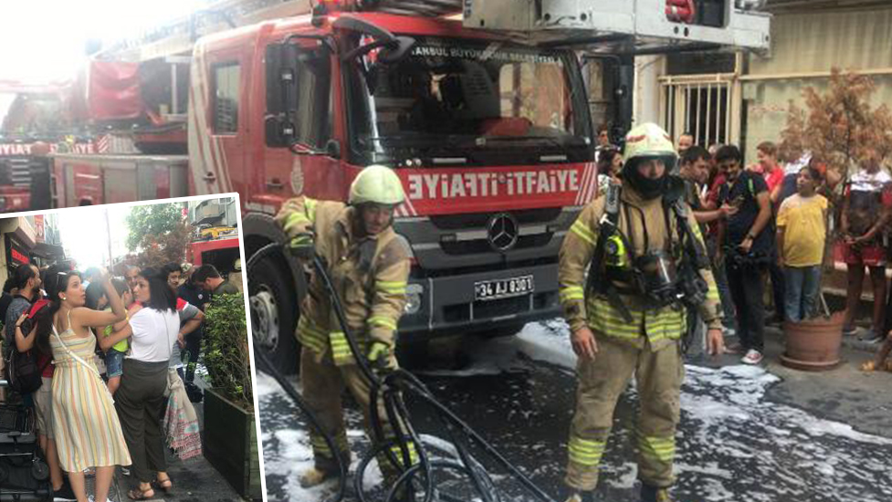 İstanbul’da otel yangını!