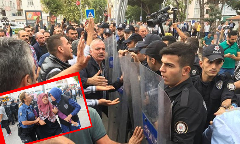 AKP’li belediyeyi protestoya biber gazlı müdahale