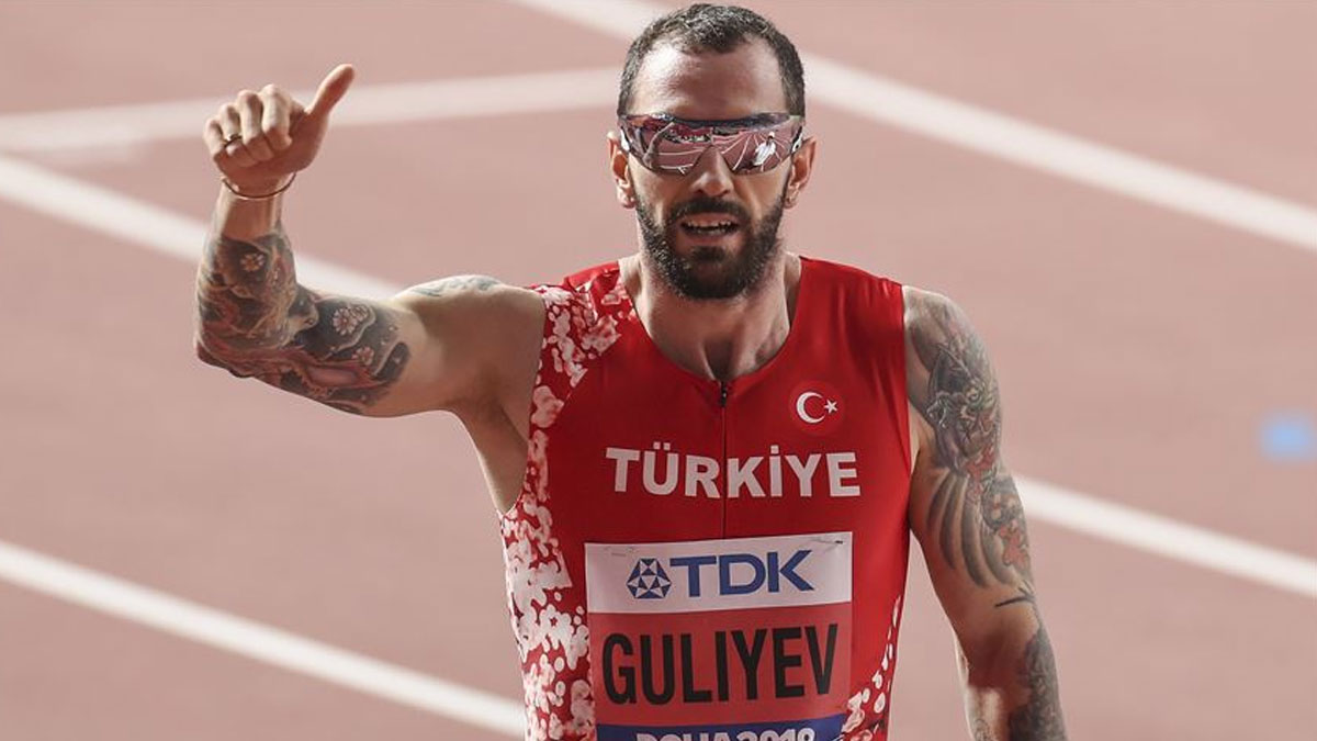 Milli atlet Ramil Guliyev, Dünya Atletizm Şampiyonası’nda finale yükseldi