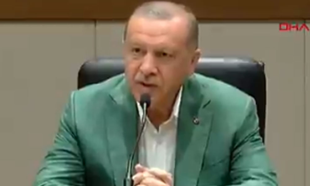 Soruyu beğenmeyen Erdoğan, Fox TV muhabirini azarladı!