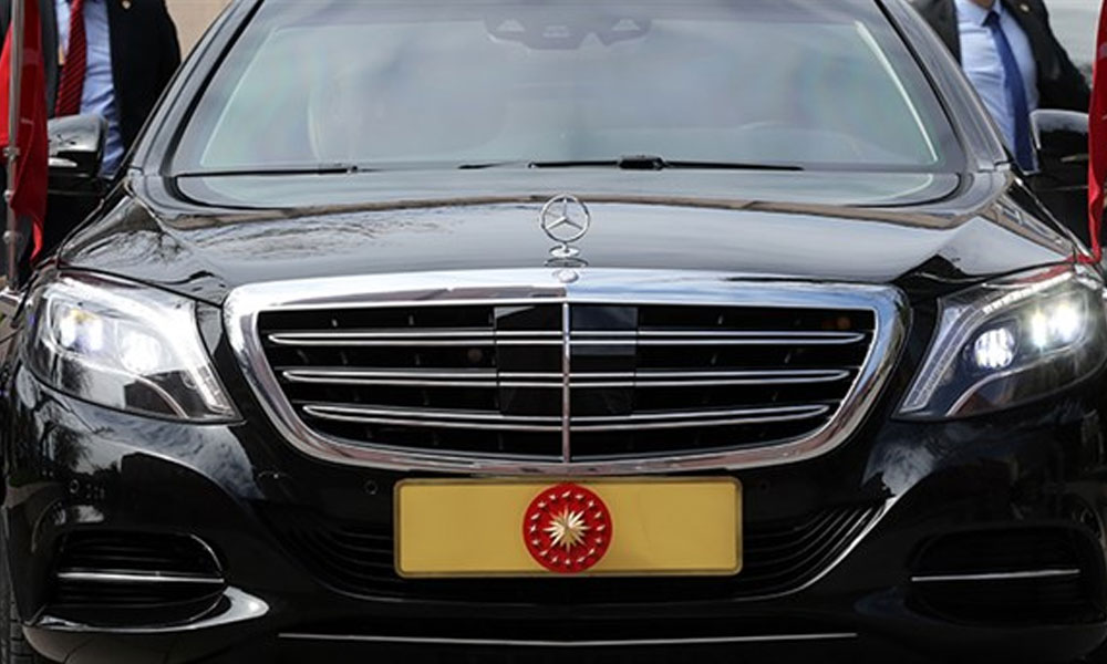 Erdoğan’ın konvoyu için dört zırhlı Mercedes daha satın alındı
