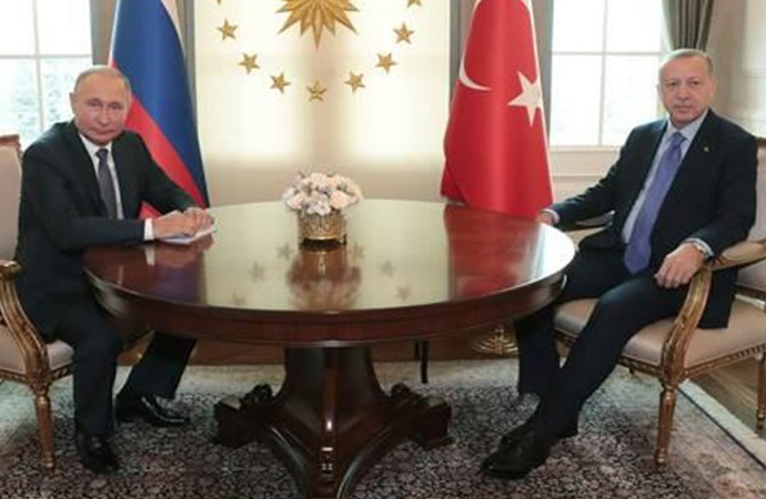 Erdoğan, Putin ve Ruhani’yle görüştü